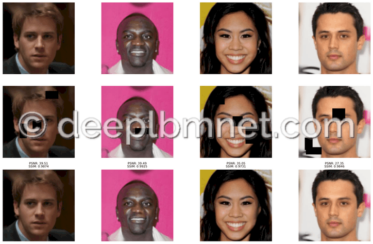LBMNet is a new architecure for Image Inpainting base in the lattice Boltzmann Method